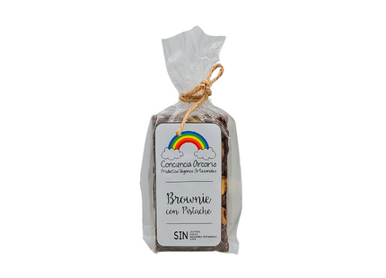 Browinies veganos Conciencia Arcoiris