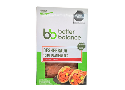 Deshebrada sabor salsa Roja Better Balance 400g