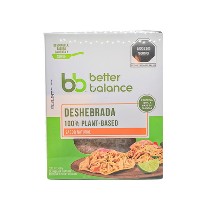 Deshebrada sabor Natural 400g Better Balance