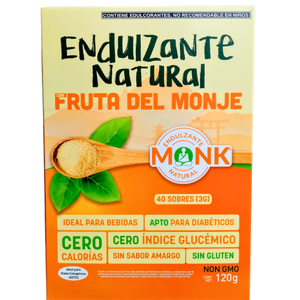 Endulzante natural fruta del monje 40sobres -Fruit Monk