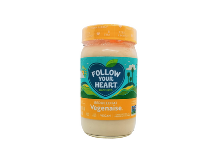 Mayonesa vegana reducida en grasa follow your heard 414ml