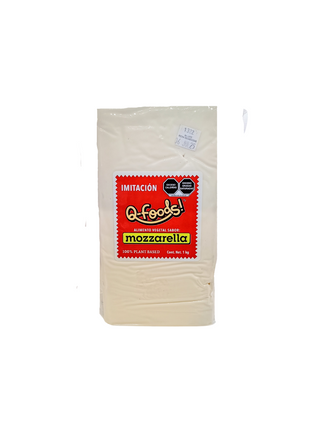 Queso Vegetal Tipo Mozzarella 1kg - Q-Veggie