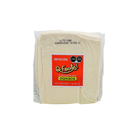 Queso Vegetal tipo Oaxaca 1kg - Q-Veggie