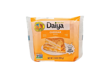 Queso Vegano en rebanadas tipo Cheddar -Daiya