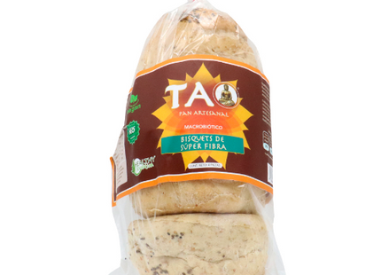 Bisquets súper fibra 4pzas - Tao