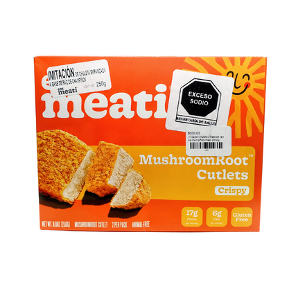 Imitación chuleta a base de raíz de champiñón-meati