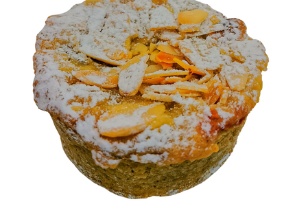 Tarta frutos rojos con almendra-Antojo Vegano