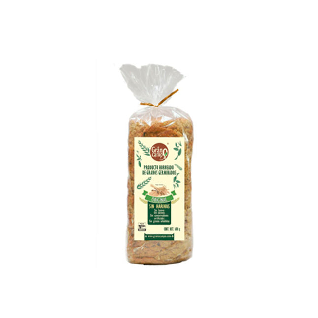 Pan de caja sin harinas refinadas 680g - Grano Campo