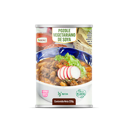 Pozole Vegetariano de Soya 330g - Colpac