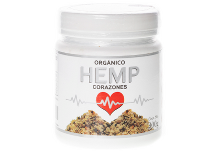 Hemp orgánico corazones 300g - Teresita's