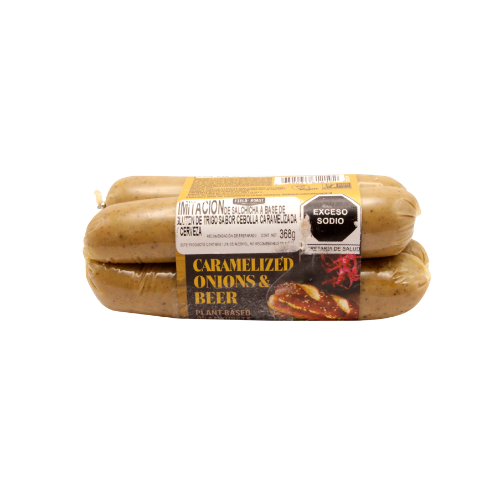 Salchicha Vegana Cebolla Caramelizada Cerveza 368g - Field Roast