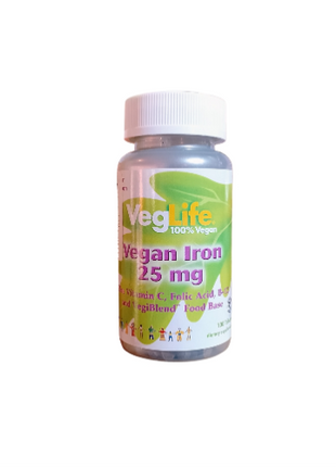 Vegan Iron 25mg -VegLife 