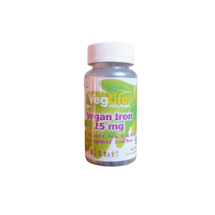 Vegan Iron 25mg -VegLife 