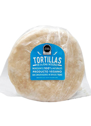 Vegan Whole Oat Tortillas 