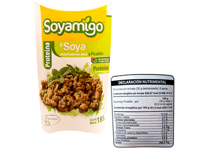 Soya Texturizada con Sabor 185g - Soyamigo