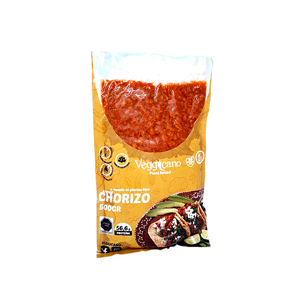 Organic Vegan Chorizo ​​500g - Veggicano