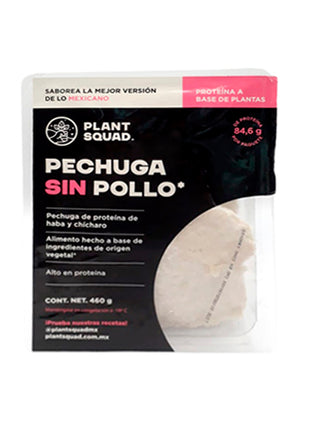 Pechuga sin pollo 460g - Plant Squad