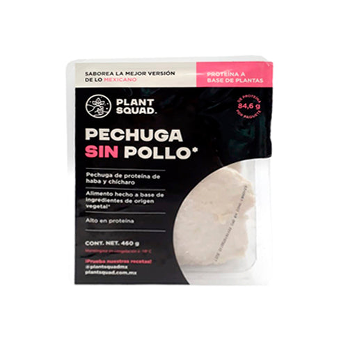 Pechuga sin pollo 460g - Plant Squad