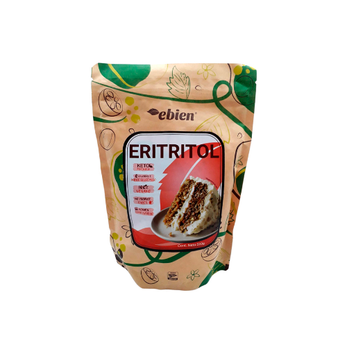 Eritritol Puro 500g Ebien Endulzante Natural Keto Vegano