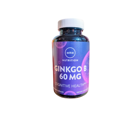 Ginkgo B 60MG 120 cápsulas-MRM NUTRITION