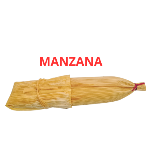 Tamal Hoja de maíz Manzana