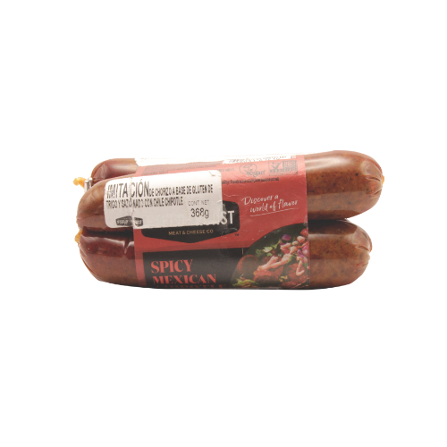 Imitación de Chorizo con chipotle 368g - Field Roast