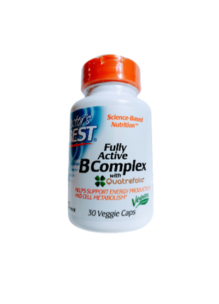 Complejo B Activo Con Quatrefolic Vegano Doctor´s Best