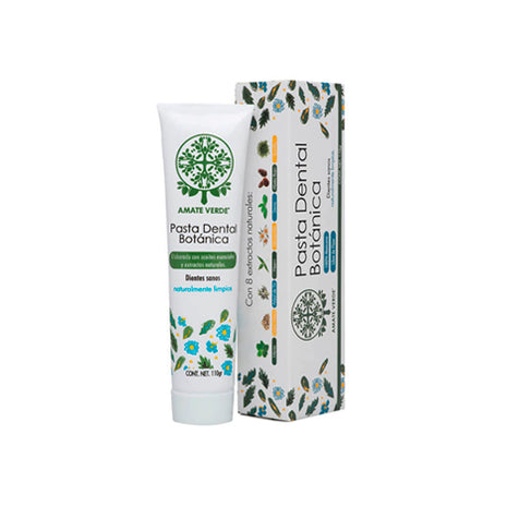 Organic Toothpaste Without Fluoride 110g - Amate Verde 