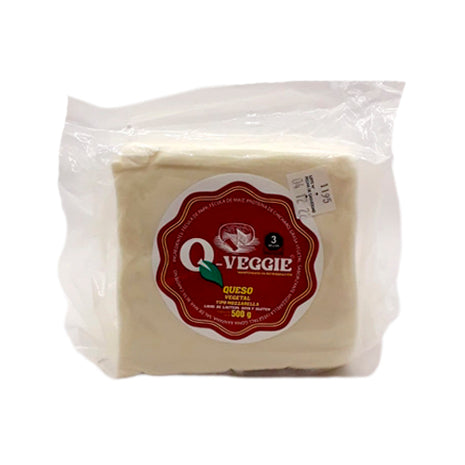 Queso Vegetal Tipo Mozzarella 500g - Q-Veggie