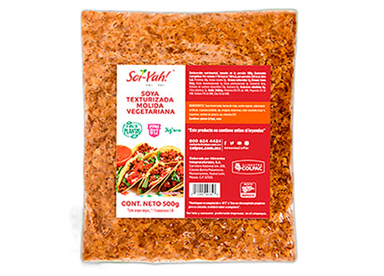 Soya texturizada molida vegetariana 500g - Soi-yah COLPAC