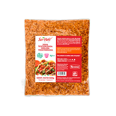 Soya texturizada molida vegetariana 500g - Soi-yah COLPAC