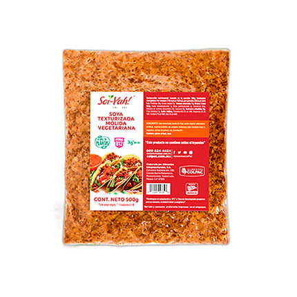 Soya texturizada molida vegetariana 500g - Soi-yah COLPAC