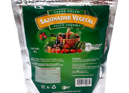 Sazonador Vegetal sabor pollo red sodio 300g - Healthy Evolution