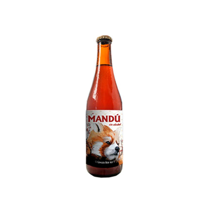 Cerveza Mandú sin alcohol Ginger Red Ale 355ml - Ursel
