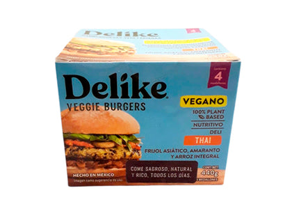 Veggie burgers Thai 440g - Delike 