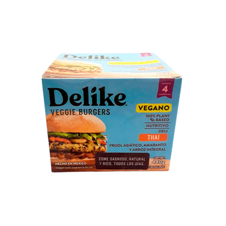 Veggie burgers Thai 440g - Delike 