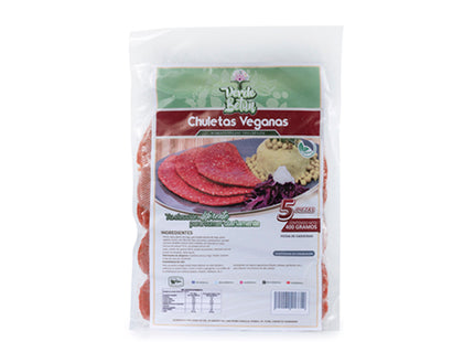 Chuletas veganas (5piezas) 400g - Verde Betún