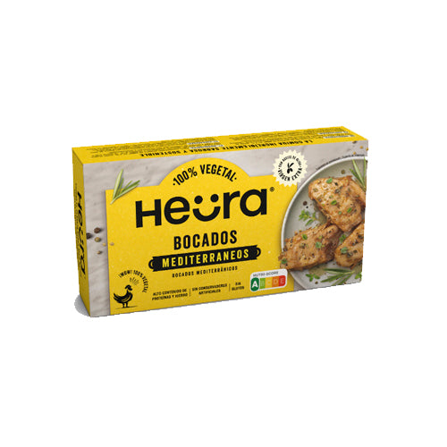Bocados de tipo pollo Mediterráneos 180g -  HEURA