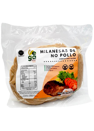 Milanesas de no pollo - Vegami