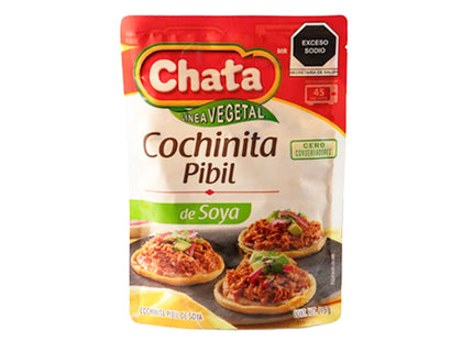Cochinita pibil soy 215g - Chata