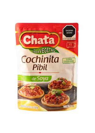 Cochinita pibil de soya 215g - Chata