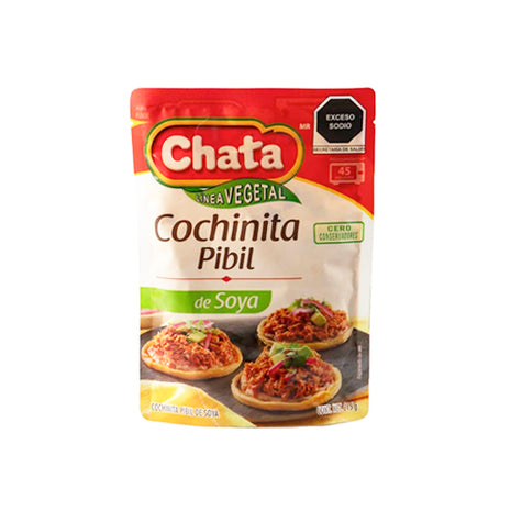 Cochinita pibil de soya 215g - Chata