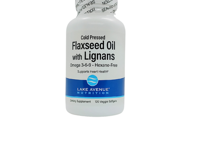 Aceite de linaza organico prensado en frio vegano