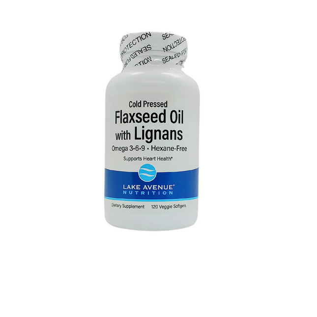 Aceite de linaza organico prensado en frio vegano