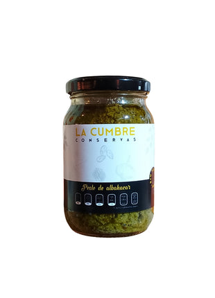 Pesto Raw Vegan Food -Preserves the top