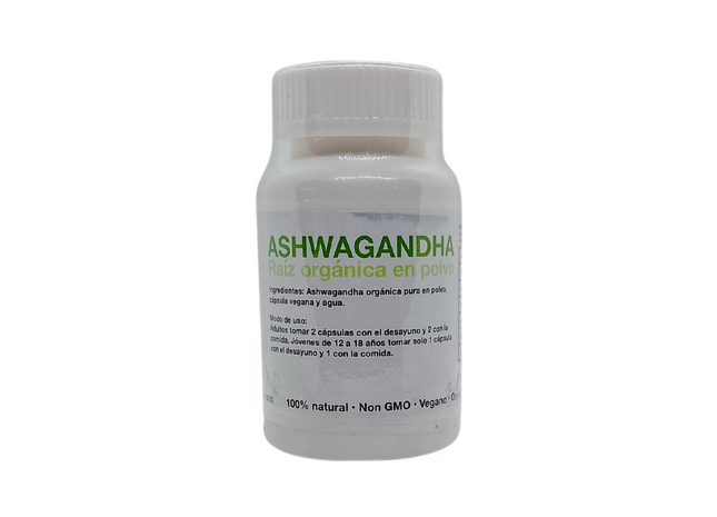 Ashwaganda Vegana 60 cap de 310 mg