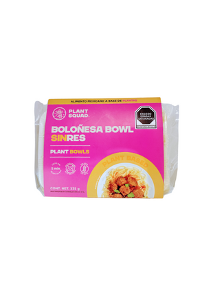 Boloñesa Bowls sin res vegana 335g- plant squad