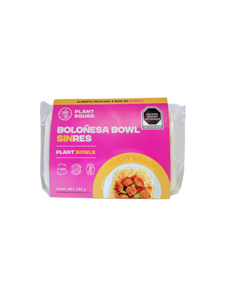 Boloñesa Bowls sin res vegana 335g- plant squad