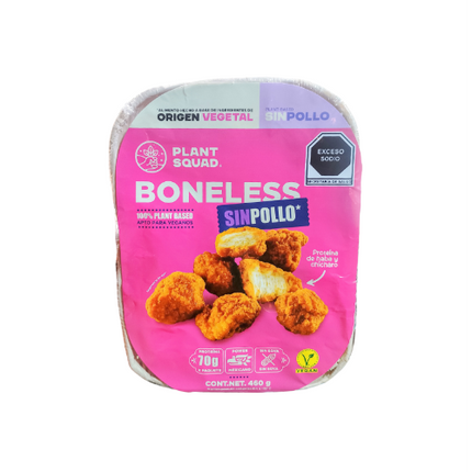 Boneless sin pollo 460g-Plant squad