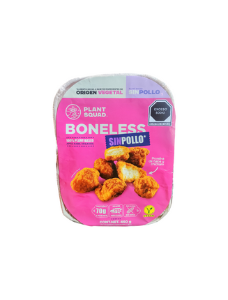 Boneless sin pollo 460g-Plant squad